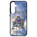 Coque samsung s24 + plus silicone j'peux pas j'ai console je portable jeux video play gamer antichoc ...