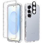 Coque pour samsung s25 5g 360 protection avec protge d'cran film intgr full body housse antichoc ...