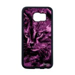 Coque samsung s6 edge silicone chat fantaisie felin 4g rose telephone de samsung galaxy s6 edge