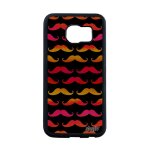 Coque pour samsung s6 edge silicone moustache 4g imprime rouge housse de samsung galaxy s6 edge