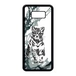 Coque pour samsung s8 plus silicone chat couleur art arbre tatouage a samsung galaxy s8 plus