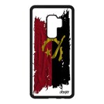 Coque samsung s9 plus silicone drapeau angola angolais de protection alu samsung galaxy s9 plus