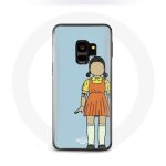 Coque pour samsung s9 plus squid game la poup�e g�ante de jeu