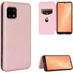 Compatible avec coque sharp sense 4, mince flip fibre de carbone [test de chute] antichoc stand fente ...