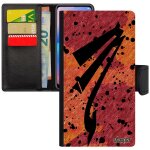 Coque signe du zodiaque scorpion iphone x simili cuir portefeuille porte cartes silicone univers femme ...