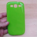 Coque silcone samsung i9300 galaxy s3 vert