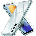 Coque silicone 4 coins renforces + 2 vitres protection ecran pour samsung galaxy m13 4g / m23 5g little ...