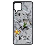 Coque silicone a12 j'peux pas j'ai chasse chasseur humoristique case metal telephone poule drole etui ...