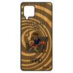 Coque silicone a42 bois j'peux pas y'a hand supporter drole humour gris jpeux housse mobile je handball ...