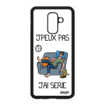 Coque silicone a6 plus 2018 j'peux pas j'ai s�rie jpeux humoristique texte drole television blanc original ...