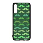 Coque en silicone a70 moustache smartphone vert imprime fantaisie housse telephone homme de protection ...