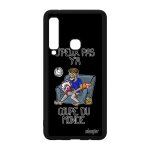 Coque silicone a9 2018 j'peux pas y'a coupe du monde noir jpeux hand housse aluminium foot unique bd ...