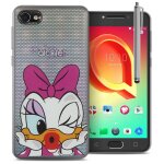 Coque silicone pour alcatel a5 led 5. 2 ultra - fine dessin animé jolie - daisy duck + stylet Coque silicone pour alcatel a5 led 5. 2 ultra - fine dessin animé jolie - daisy duck + stylet