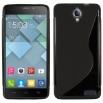 Coque silicone pour alcatel idol 2 s 5. 0 gel motif s au dos - noir Coque silicone pour alcatel idol 2 s 5. 0 gel motif s au dos - noir