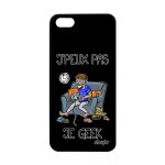 Coque silicone antichoc apple iphone 5c j'peux pas je geek personnalis� texte jeux video etui humoristique ...