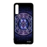 Coque silicone antichoc samsung galaxy a70 signe astrologique poisson personnalis� bleu housse prediction ...