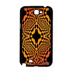 Coque silicone antichoc pour samsung galaxy note 2 illusion d'optique bumper geometrique magie losage ...