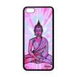 Coque silicone apple iphone 5c bouddha cadeau d'anniversaire graphique rose yoga Coque silicone apple iphone 5c bouddha cadeau d'anniversaire graphique rose yoga