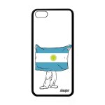 Coque silicone apple iphone 5c drapeau argentine argentin foot jo copa america 4g de protection case ...