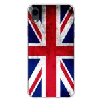 Coque en silicone - compatible apple iphone xr - design drapeau angleterre