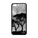 Coque en silicone arbres iphone 5c ecologie housse savane tpu de protection ecolo paysage zen peinture ...