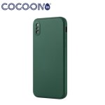 Coque silicone cocoon in quadra pour apple iphone x et xs vert