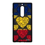 Coque silicone drapeau roumanie roumain pour nokia 5 telephone coupe du monde 4g i love football portable ...