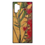 Coque silicone fleurs pour samsung note 10 + plus en bois naturel fond nature portable effet florale ...