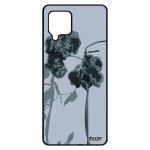 Coque silicone galaxy a42 orchid�e fleur nature tropical mobile love etui peinture exotique floral couleur ...