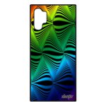 Coque silicone pour galaxy note 10 + plus illusion d'optique mirage vague arc en ciel aluminium triangle ... Coque silicone pour galaxy note 10 + plus illusion d'optique mirage vague arc en ciel aluminium triangle ...