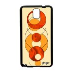 Coque silicone pour galaxy note 3 marbre forme smartphone etui jolie fond geometrique motif effet granite ...