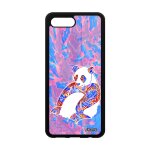 Coque silicone pour honor 10 panda housse telephone 4g bleu tribal multicolore a