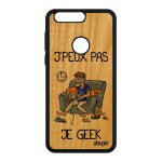 Coque silicone honor 8 en bois j'peux pas je geek humour jeux video housse console jpeux gris je tpu ...