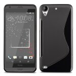 Coque silicone pour htc desire 530 / desire 630 gel motif s au dos - noir Coque silicone pour htc desire 530 / desire 630 gel motif s au dos - noir