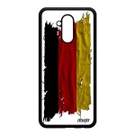 Coque silicone huawei mate 20 lite drapeau allemagne allemand case unique tissu