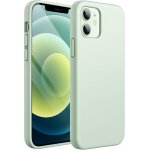 Coque en silicone pour iphone 12 mini 5, 4 pouces, etui de protection complte du corps au toucher soyeux, ...