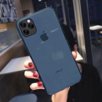 Coque silicone pour iphone 12 mini bumper anti - rayure - bleu marine