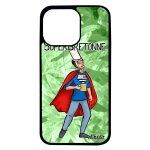 Coque silicone pour iphone 13 pro super bretonne de protection humour drapeau breton comics bretagne ...