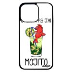 Coque silicone iphone 13 pro j'peux pas j'ai mojito blanc humour humoristique comique etui bande dessin�e ...