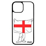 Coque silicone iphone 13 pro max drapeau angleterre anglais jo coupe d'europe foot antichoc united kingdom ...