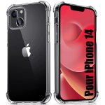 Coque silicone iphone 14 bumper avec coin renforce slim transparent