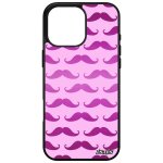 Coque silicone pour iphone 16 pro max moustache chapeau melon original telephone impression imprime case ...
