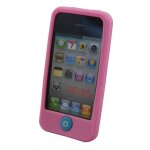 Coque silicone pour iphone 4 4s rose