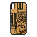 Coque silicone iphone xs max bois chat mignon tigr� etui gris petit chaton iphone xs max