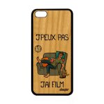 Coque silicone j'peux pas j'ai film iphone 5c en bois de protection humoristique cinema bande dessin�e ...