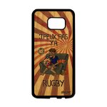 Coque silicone j'peux pas y'a rugby pour samsung s7 edge bois naturel drole rouge je etui bd texte comique ...