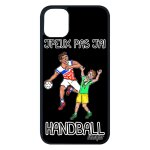 Coque silicone jpeux pas j'ai handball pour iphone 11 pro max hand etui unique humour personnalis� bd ...