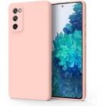 Coque en silicone liquide pour samsung galaxy s20 fe 6, 5 pouces - protection complte objectif camra, ...