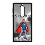 Coque silicone nokia 5 super papa metal drole original humoristique de protection telephone pre comics ...