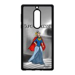 Coque silicone nokia 5 super princesse telephone alu comics humour smartphone texte bande dessine humoristiqu ...
